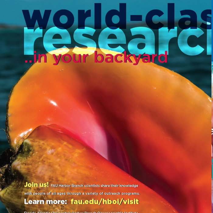 Harbor Branch print ad campaign