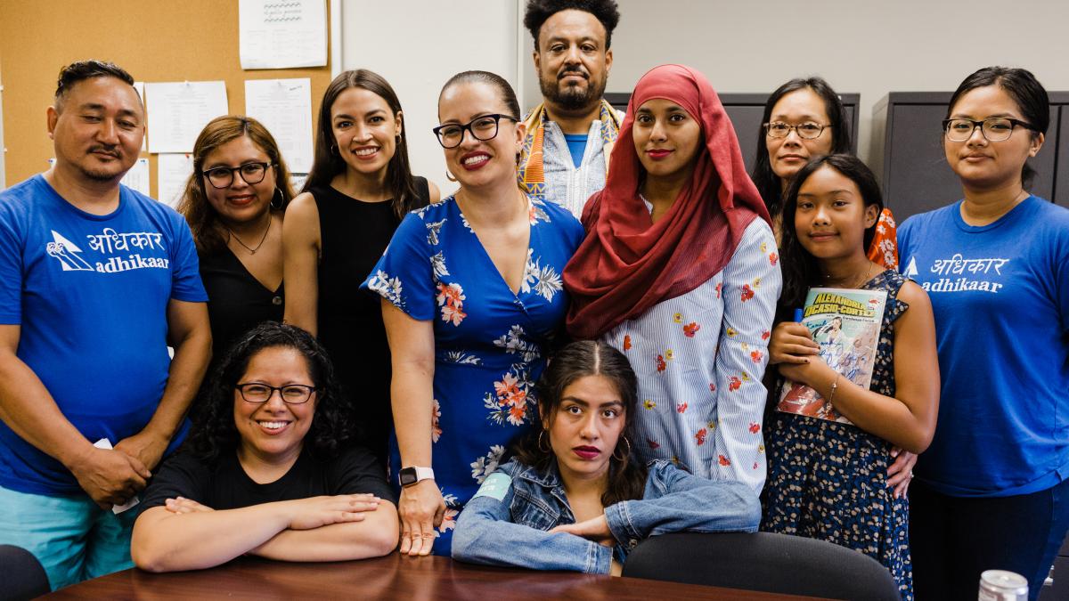 AOC and many other pro immigrant workers