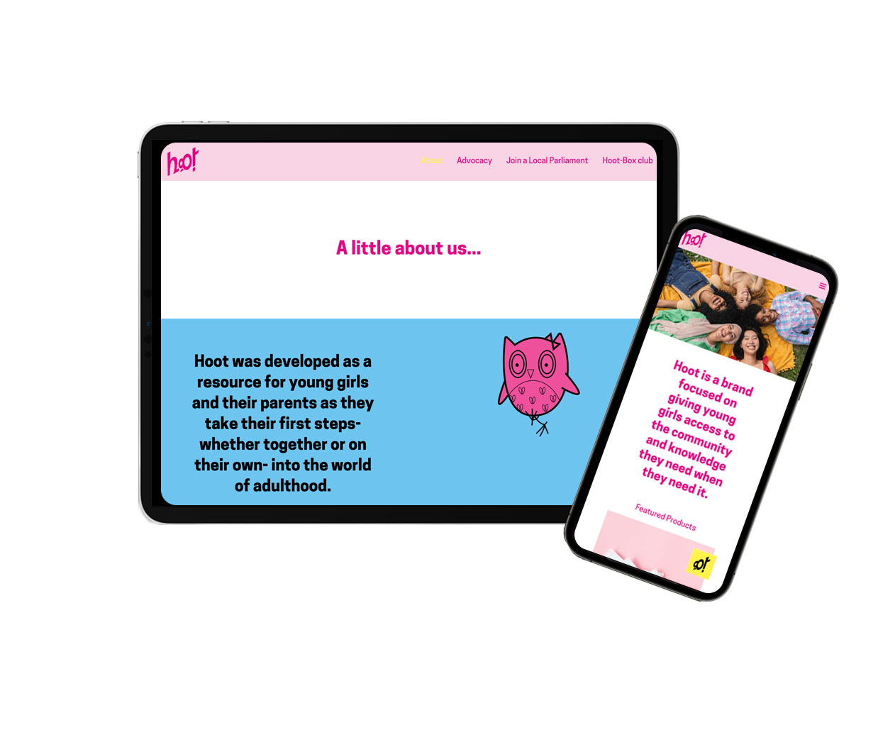 student website