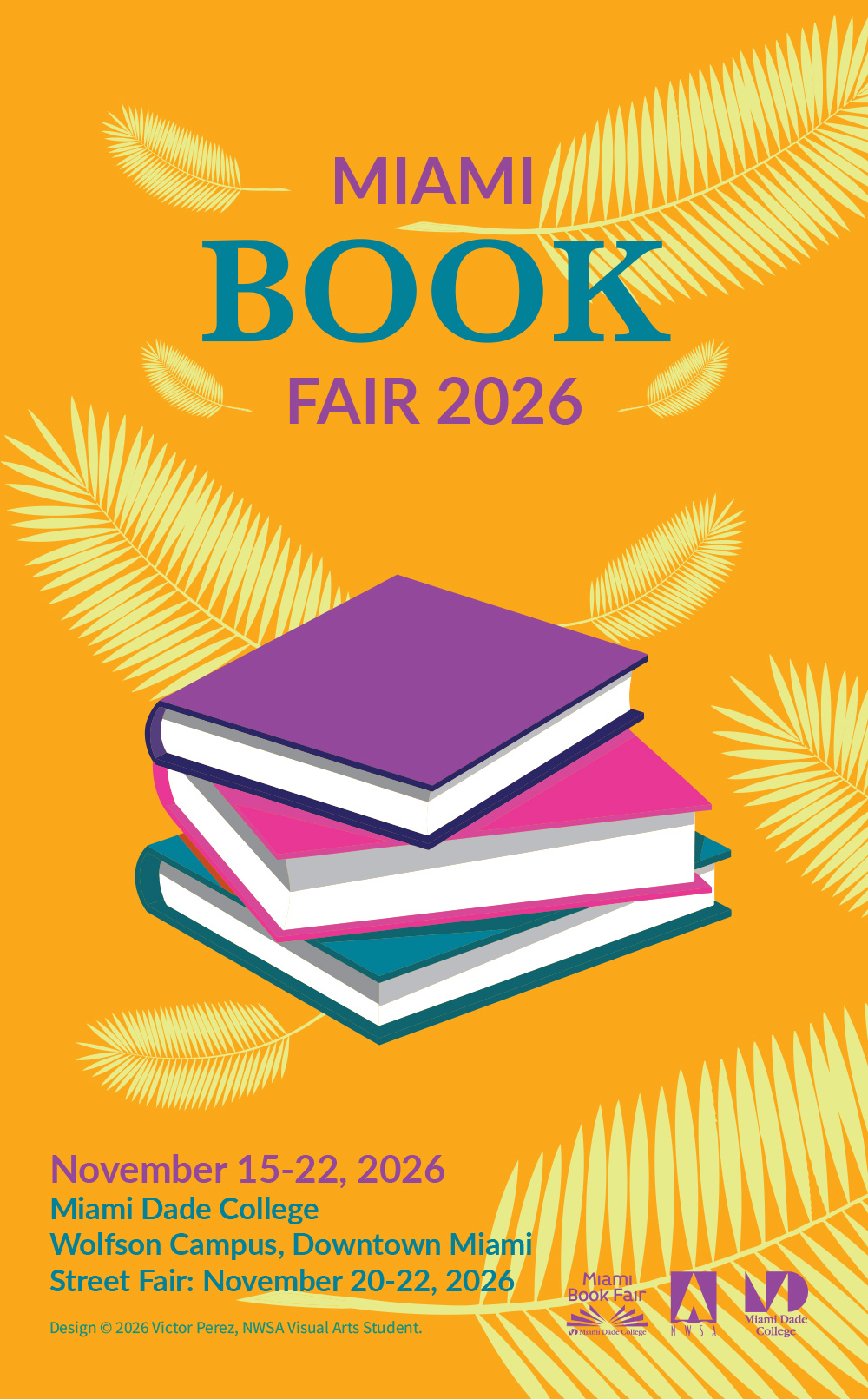 poster Miami Book Fair