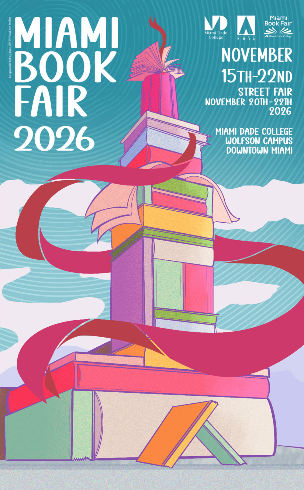 poster Miami Book Fair