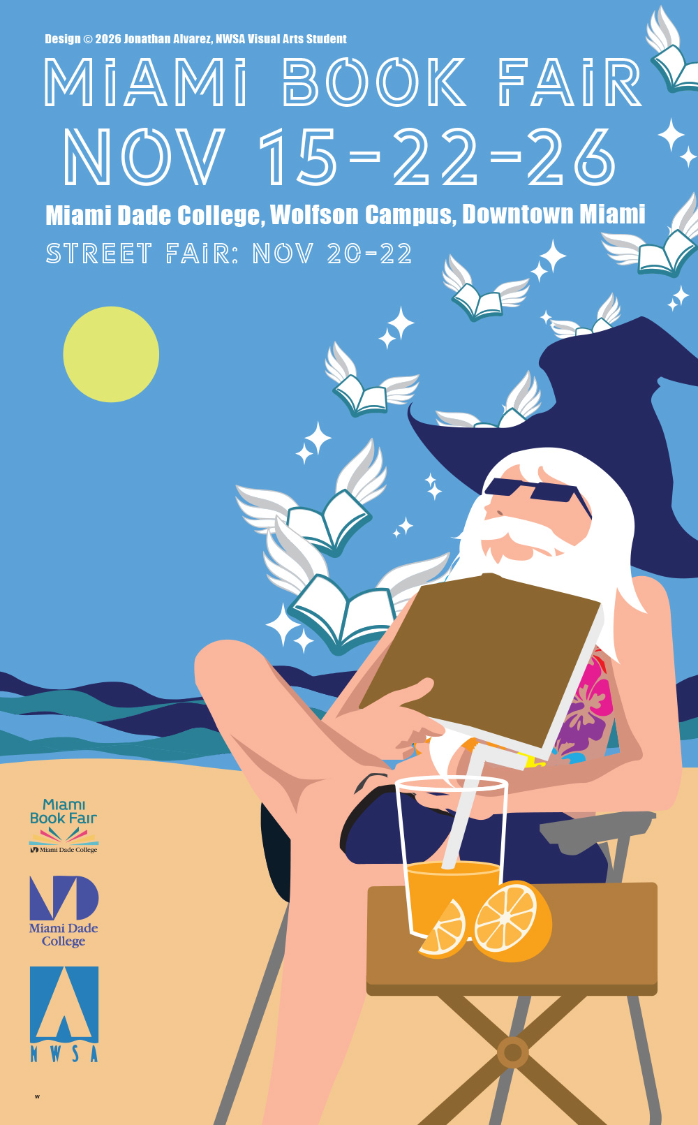 poster Miami Book Fair