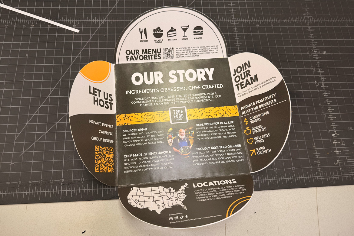 tri fold brochure