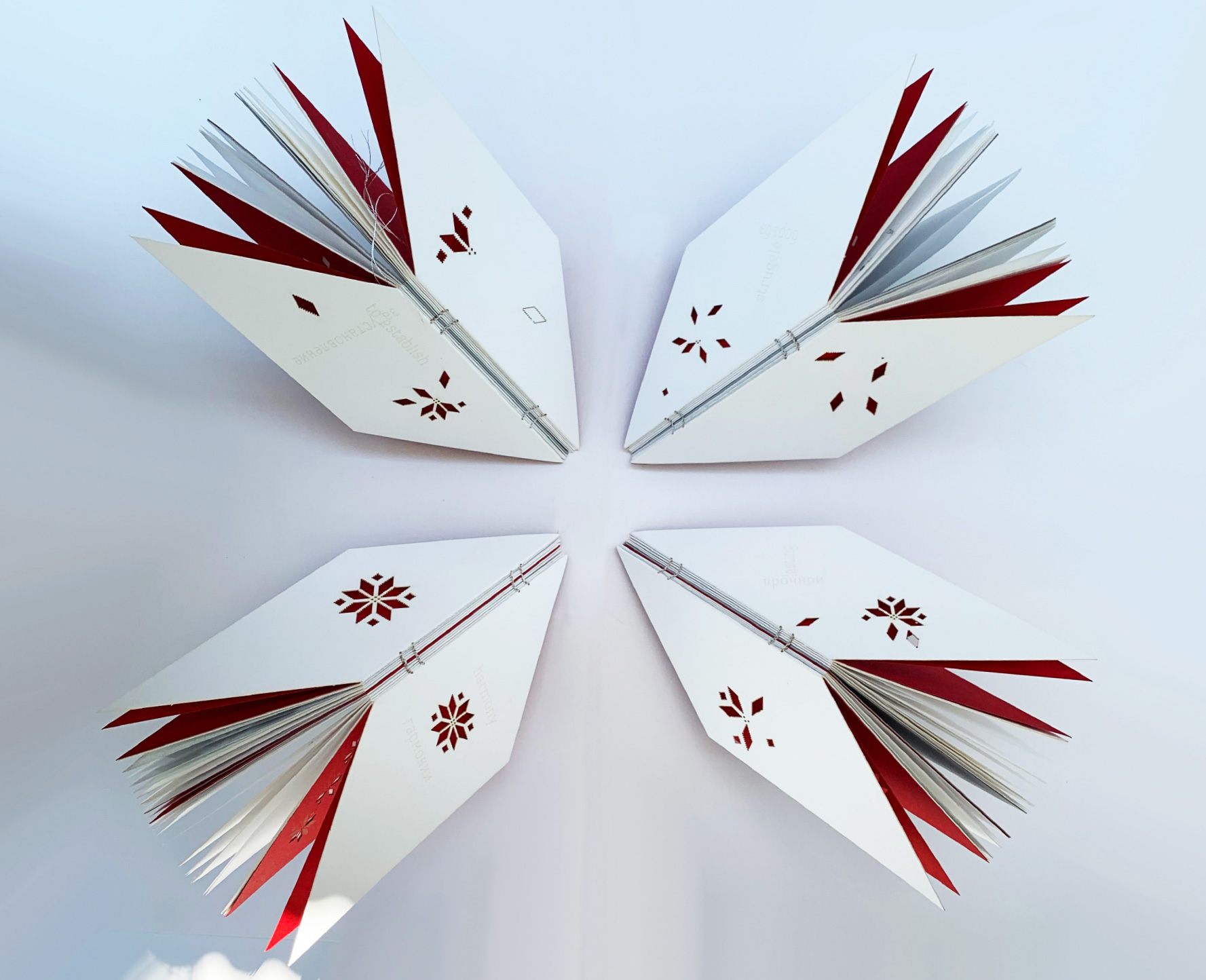 artist book family ornament
