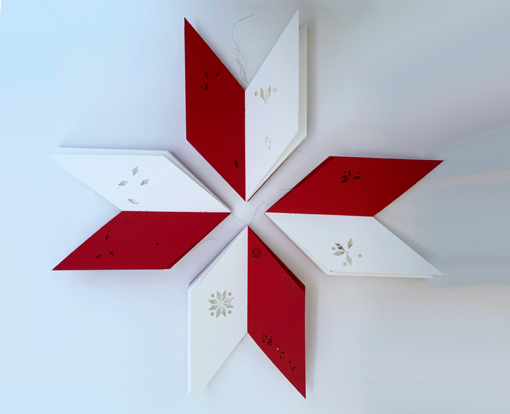 artist book family ornament